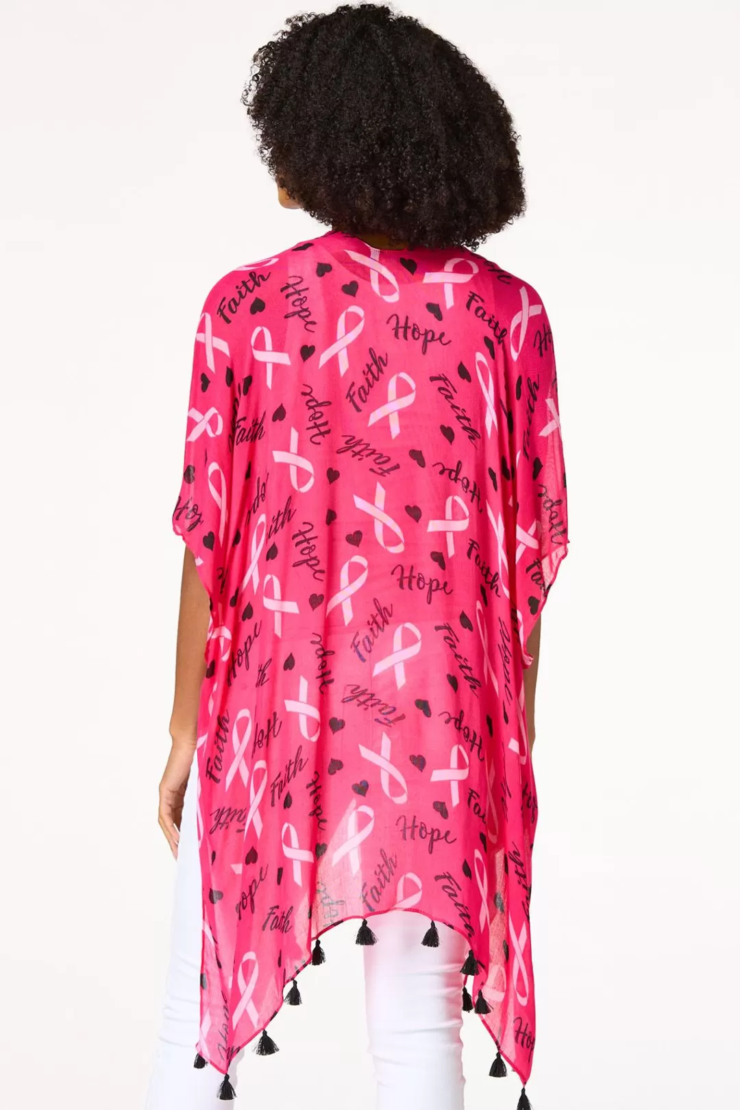 Cato Cover Ups | Tops | Awareness Print Kimono