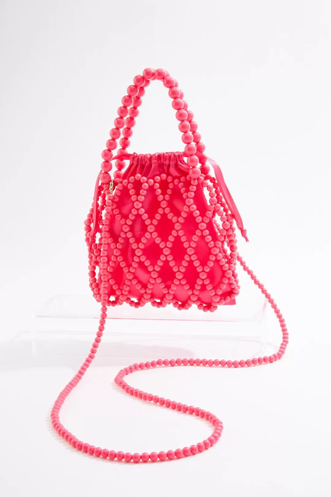 Cato Handbags | Beaded Pouch Mini Crossbody