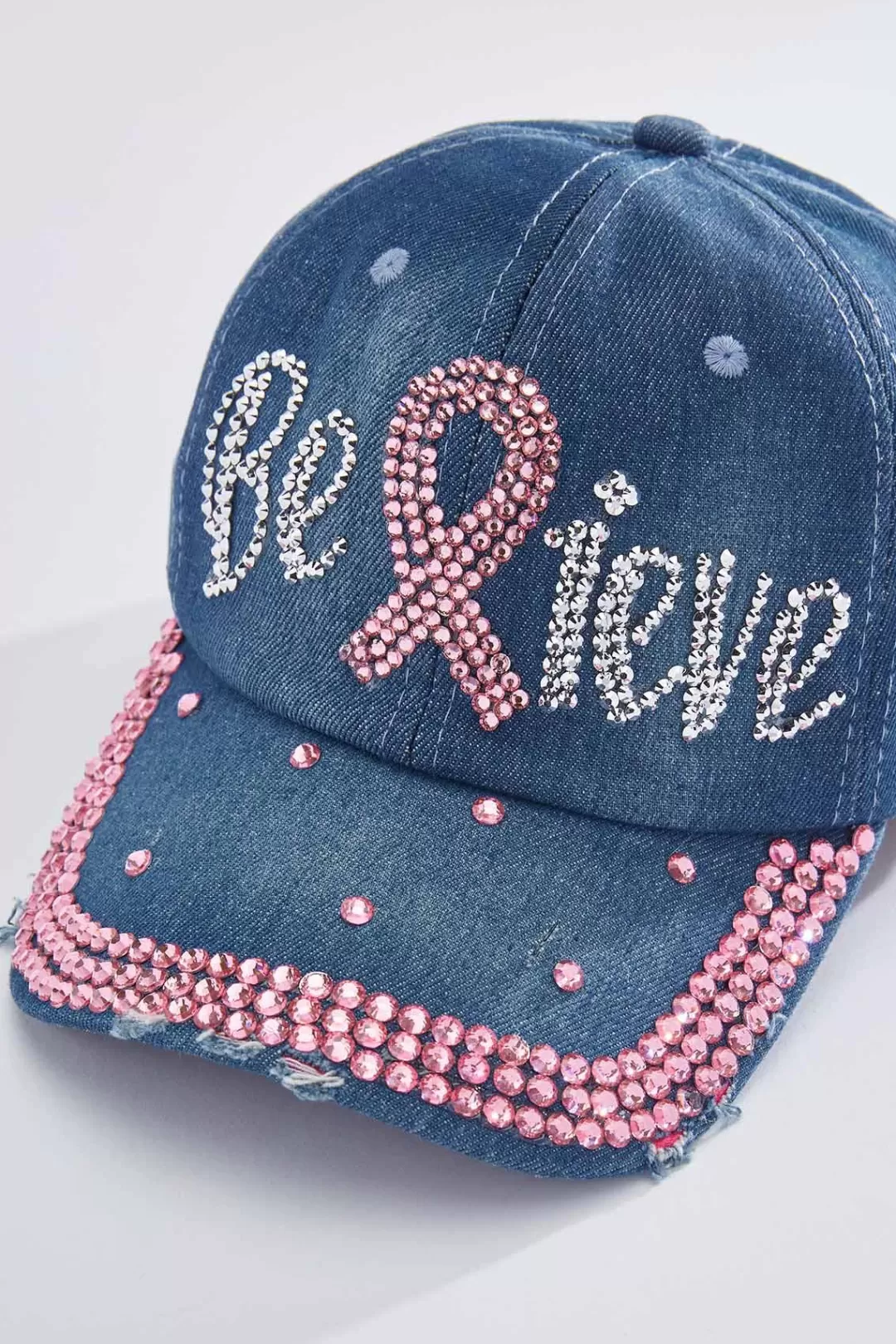 Cato Hats & Hair | Believe Rhinestone Baseball Hat