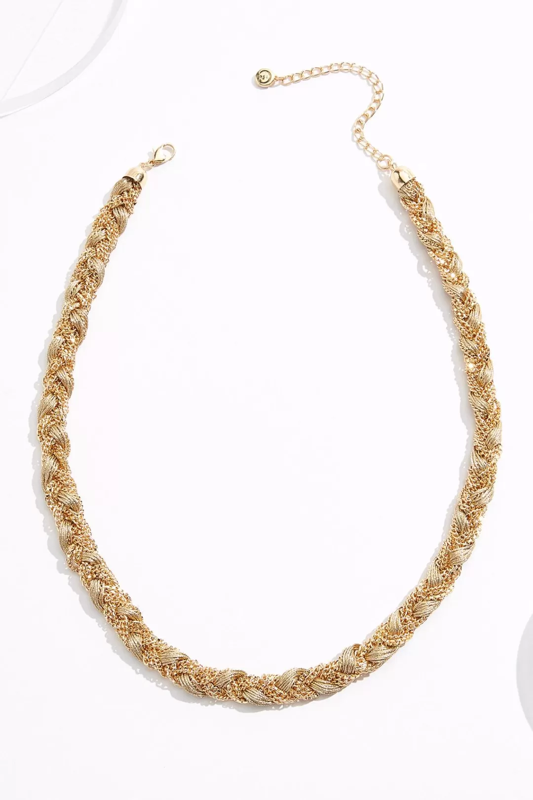 Cato Necklaces | Braided Chain Short Necklace