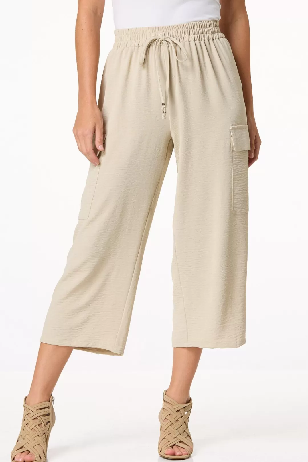 Cato Pants | Breezy Cropped Pants