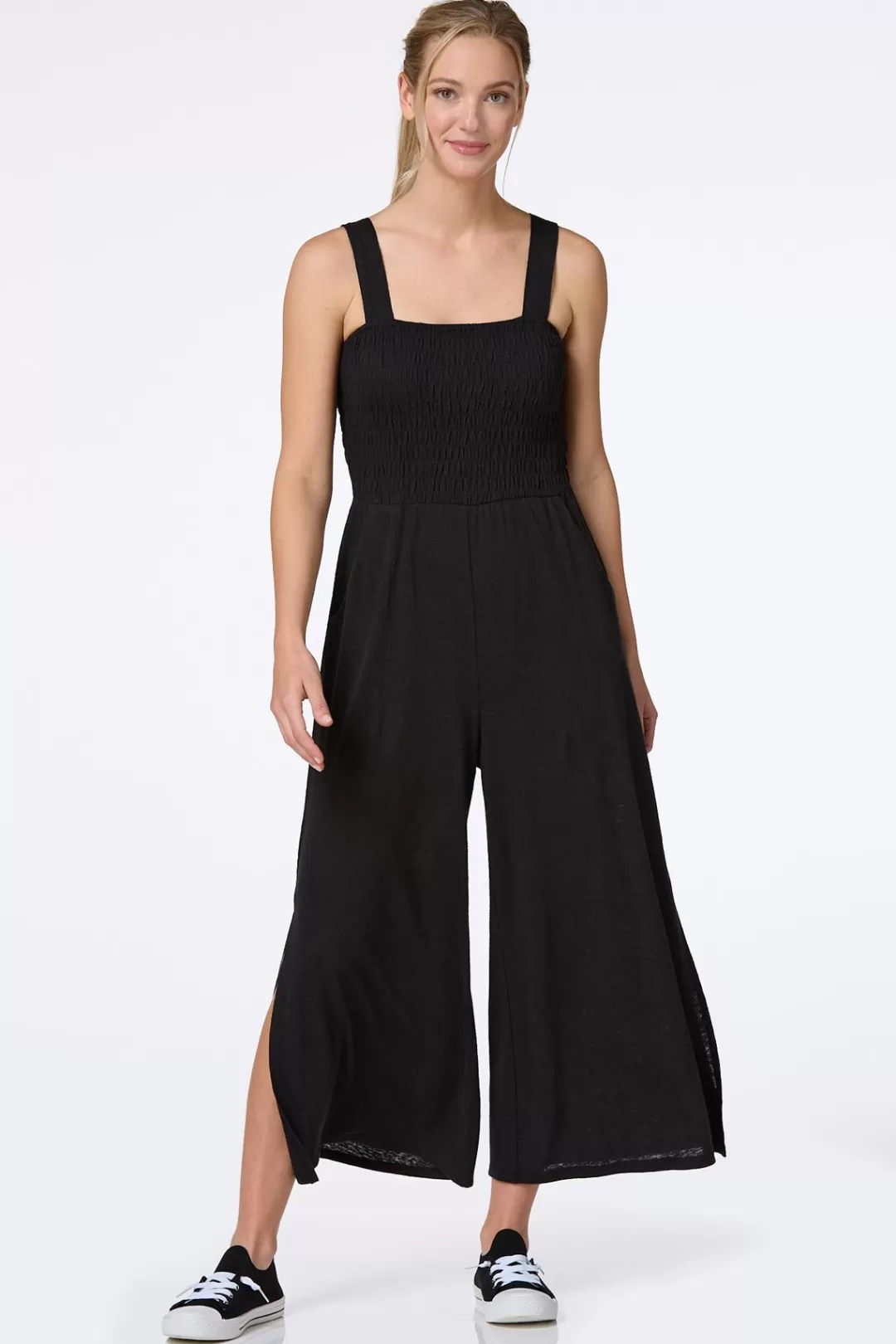 Cato Athleisure | Dresses | Cozy Smocked Jumpsuit