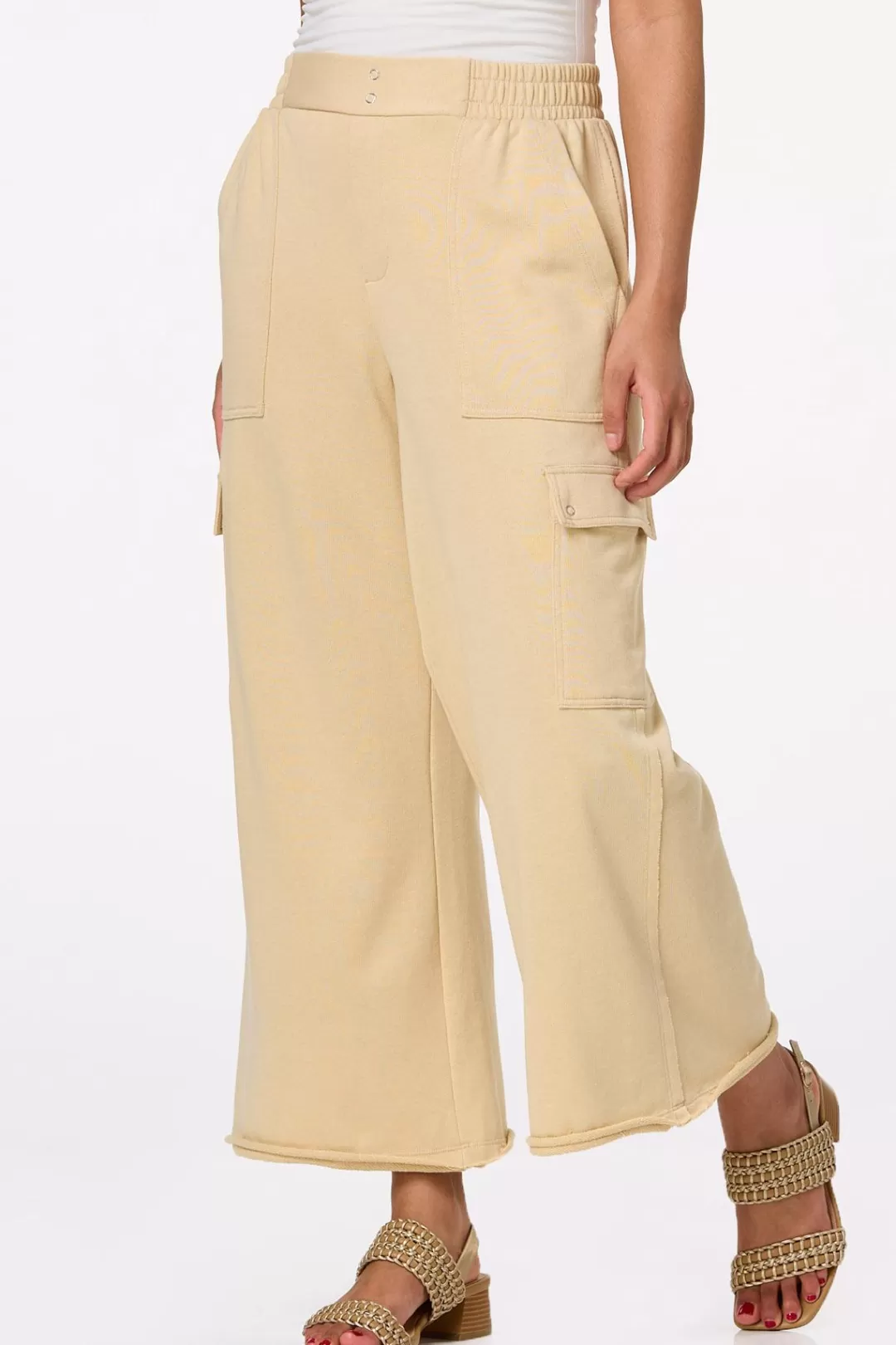 Cato Pants | Cropped Comfy Cargo Pants