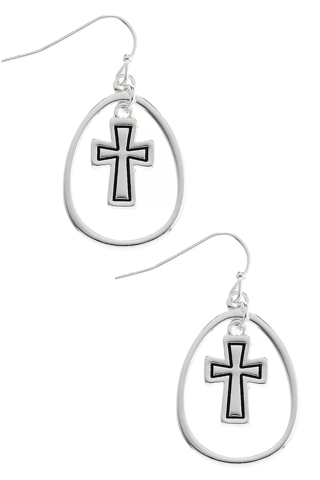 Cato Inspirational | Earrings | Cross Dangle Earrings