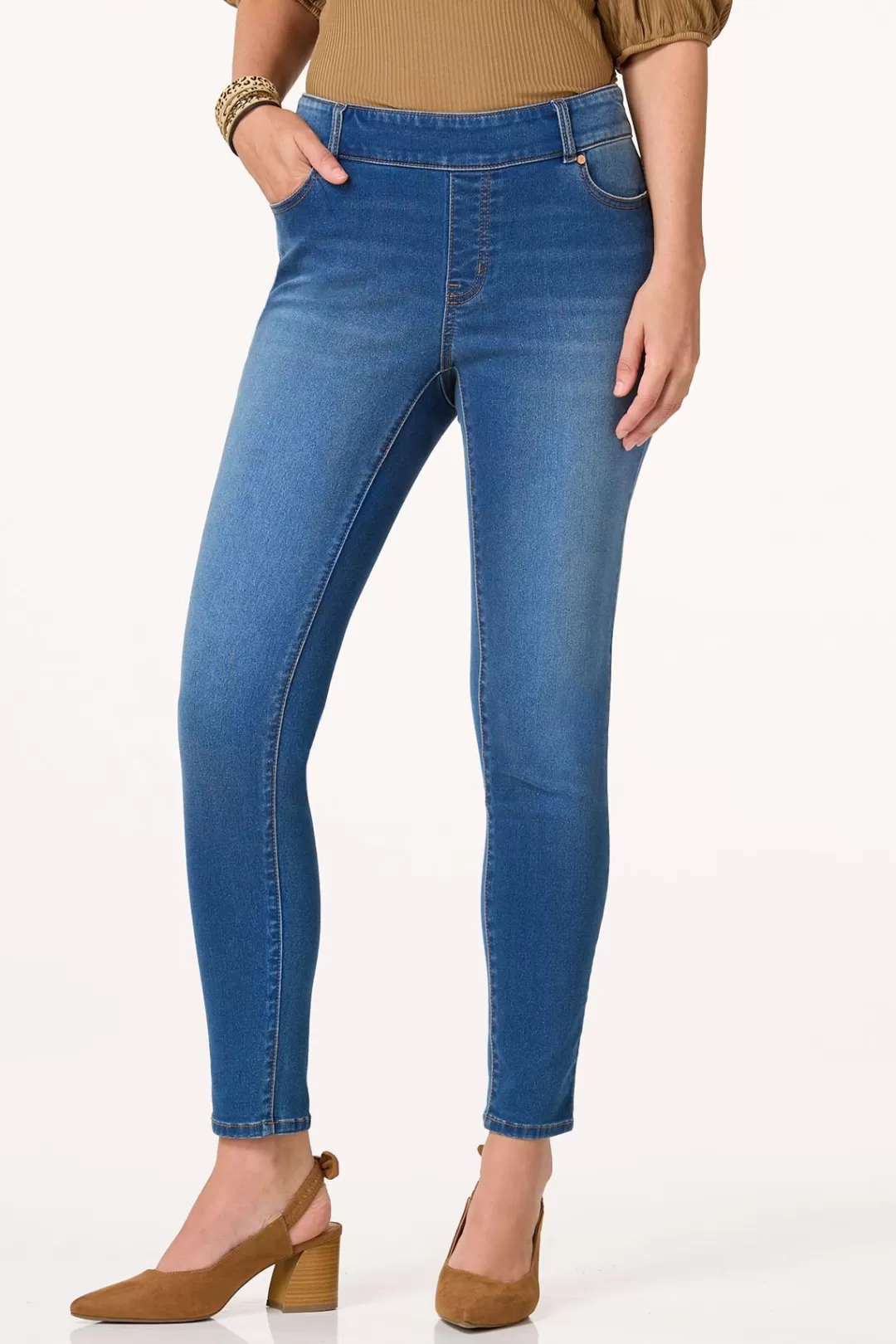 Cato Jeans | Curvy Pull- On Jeggings