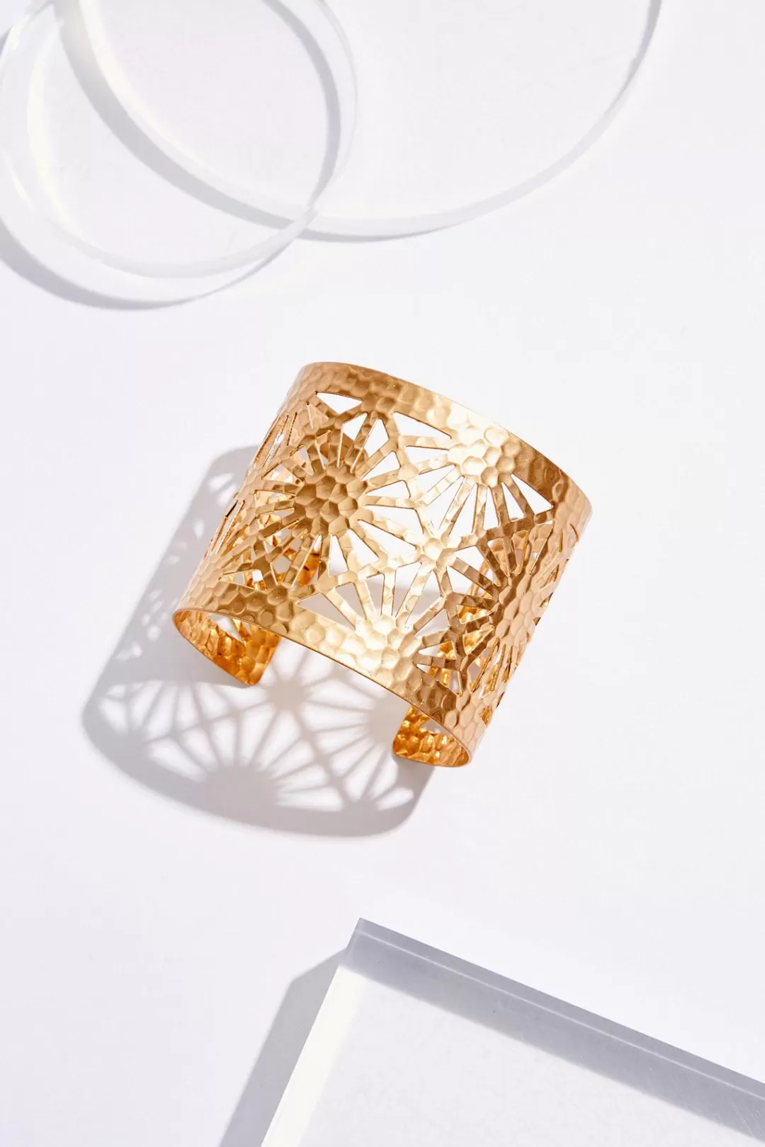 Cato Bracelets | Cutout Pattern Cuff Bracelet