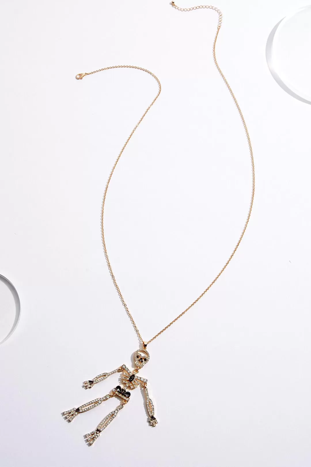 Cato Necklaces | Dancing Skeleton Pendant Necklace