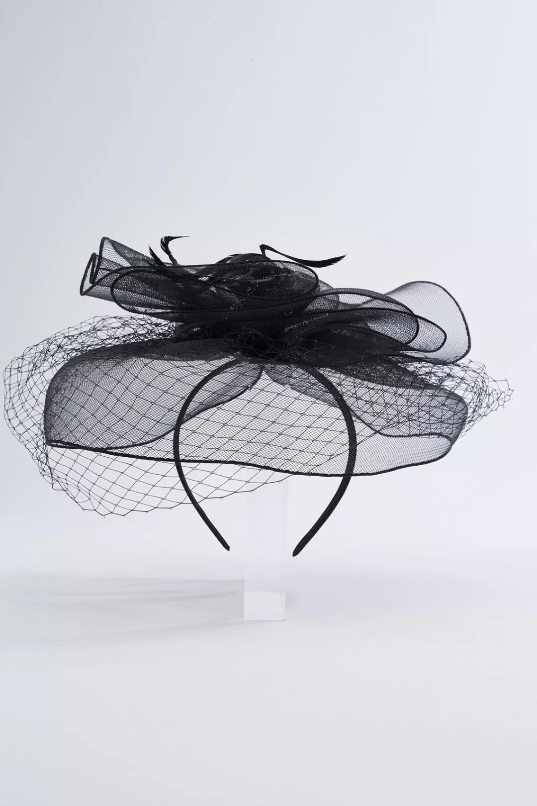 Cato Hats & Hair | Feather Veil Fascinator