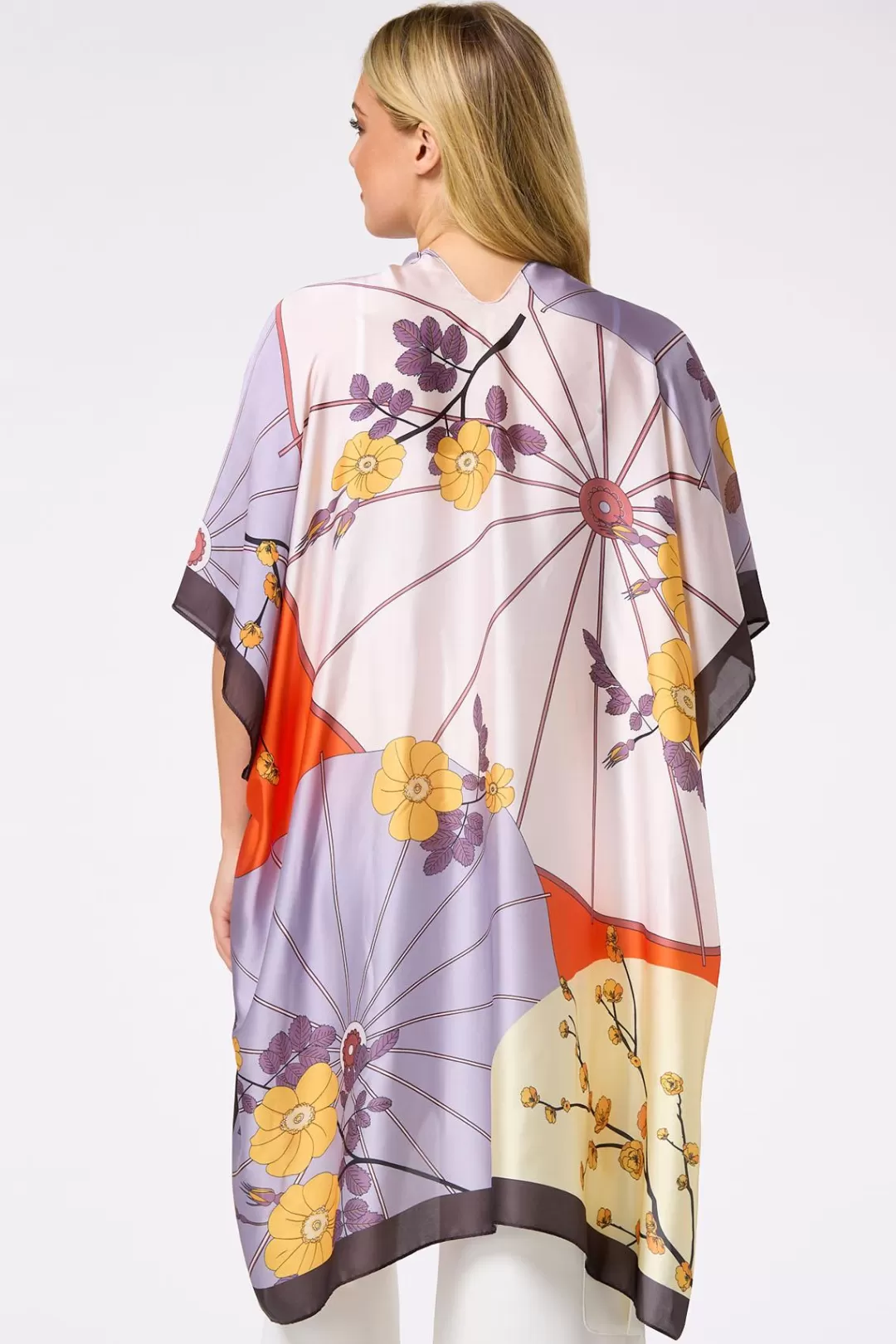 Cato Cover Ups | Tops | Floral Silky Kimono