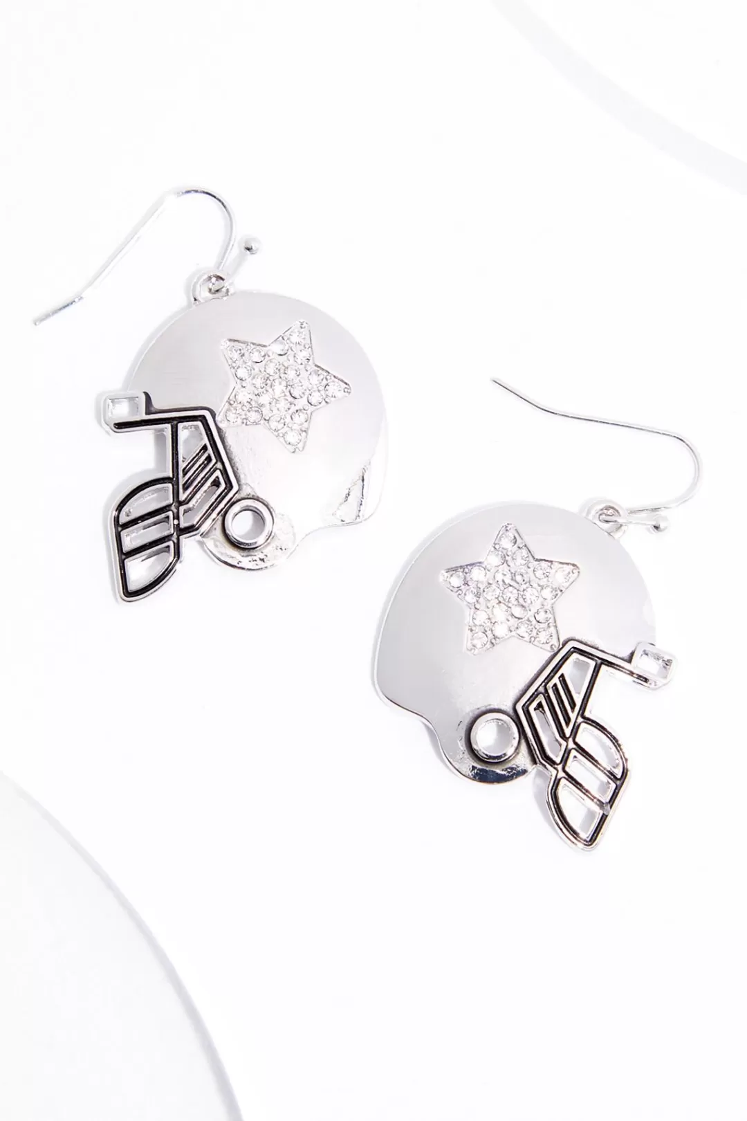 Cato Earrings | Football Helmet Earrings