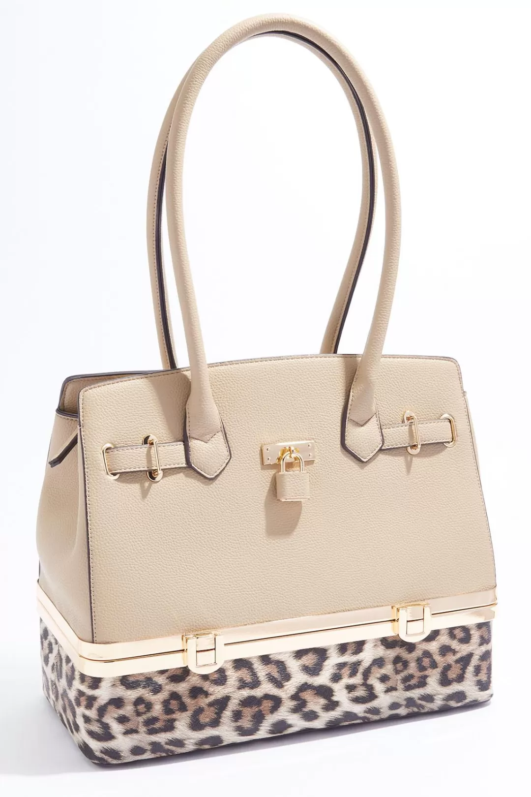 Cato Handbags | Frame Compartment Satchel