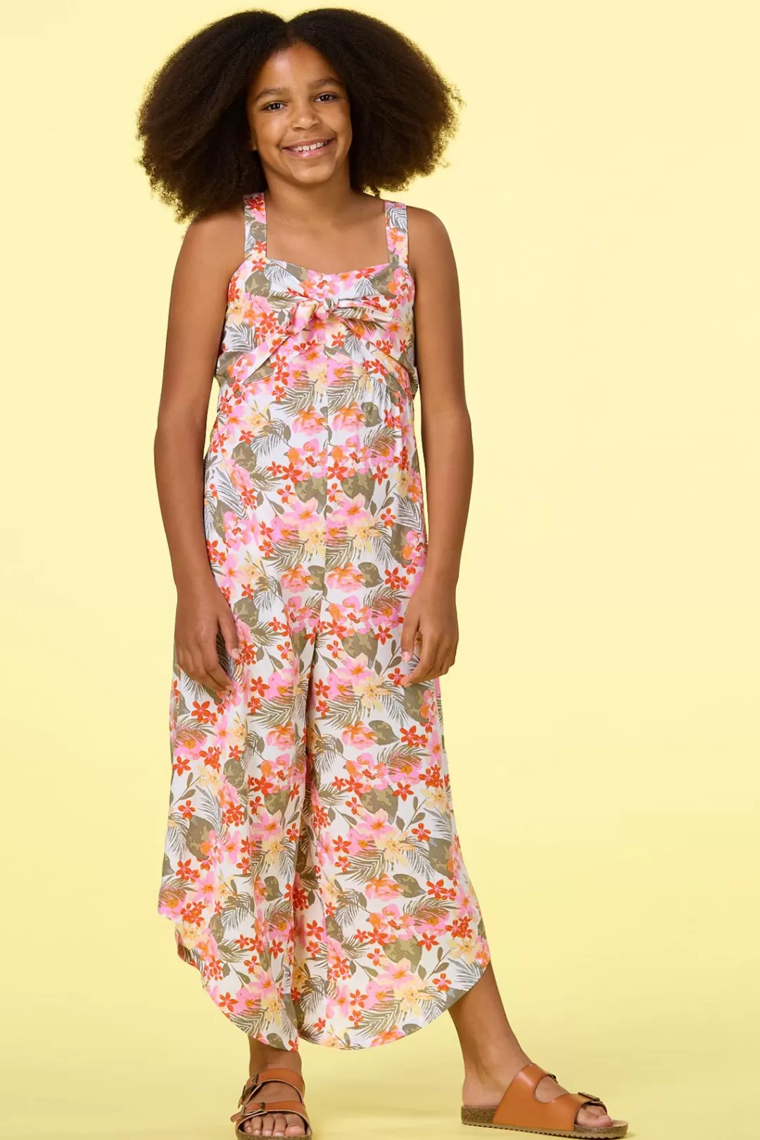 Cato Dresses | Girls Floral Genie Jumpsuit