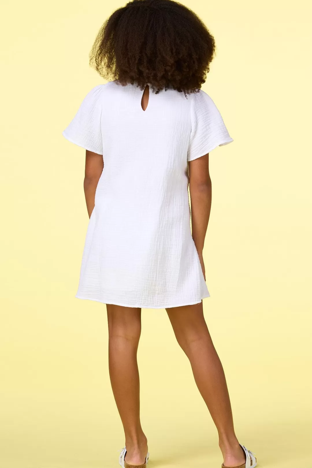 Cato Dresses | Girls Flowy White Dress