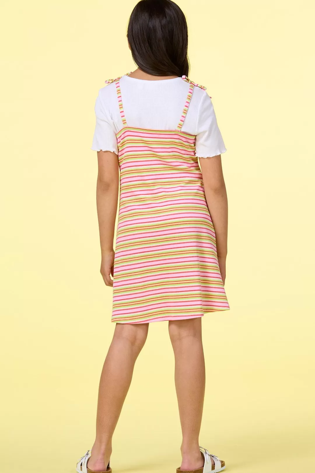 Cato Dresses | Girls Tie Shoulder Jumper