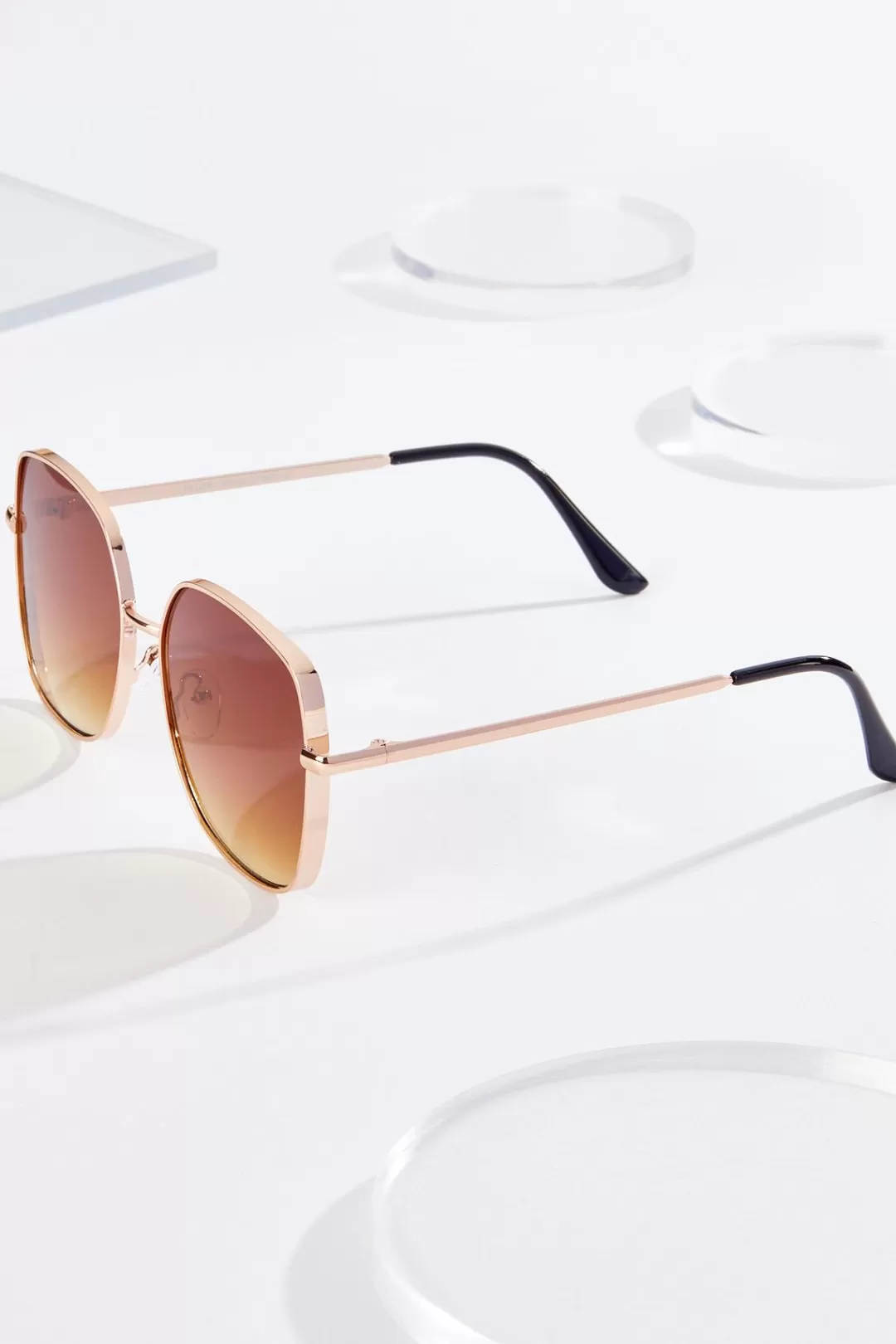 Cato Sunglasses | Metal Square Sunglasses