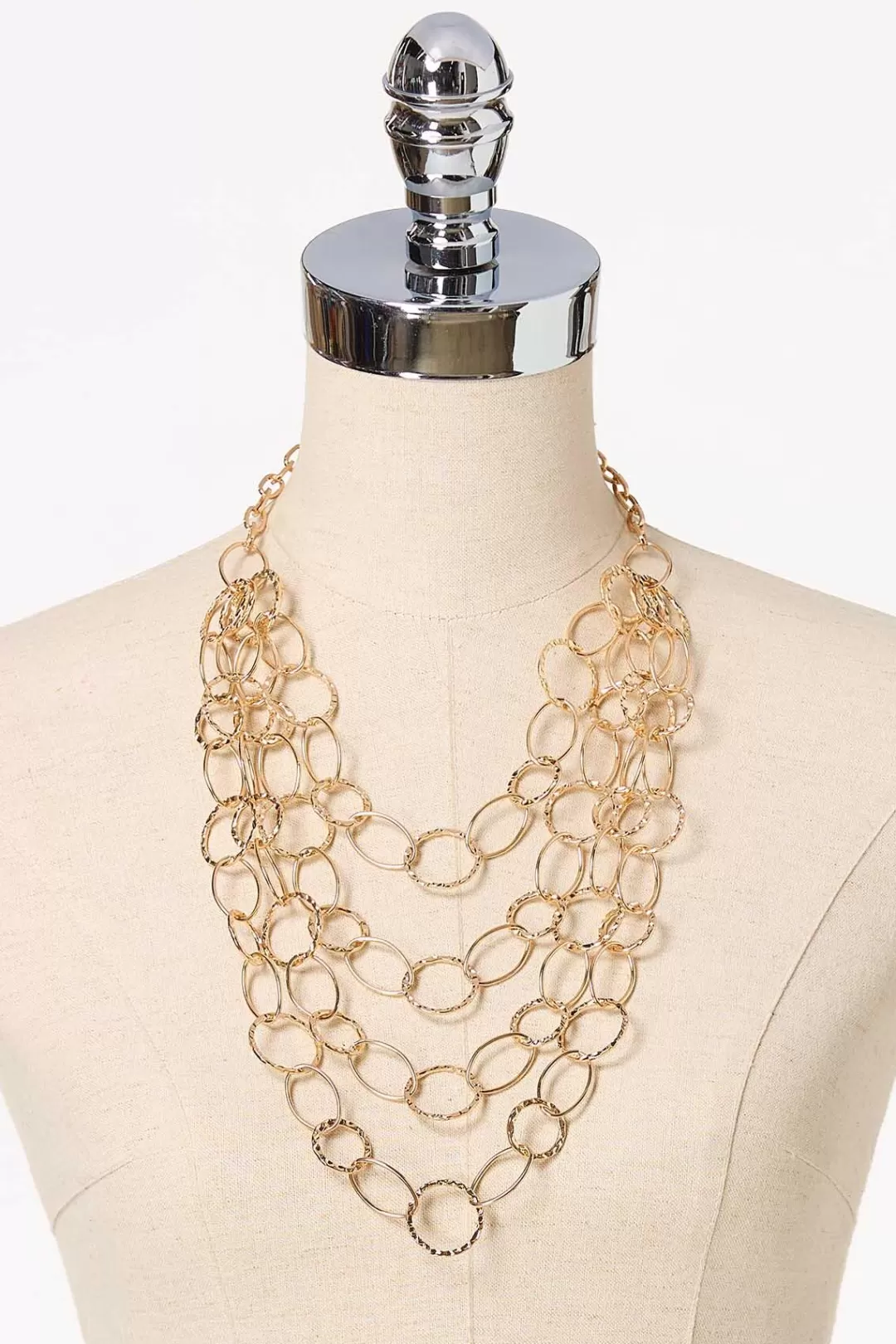 Cato Necklaces | Ring Layered Necklace