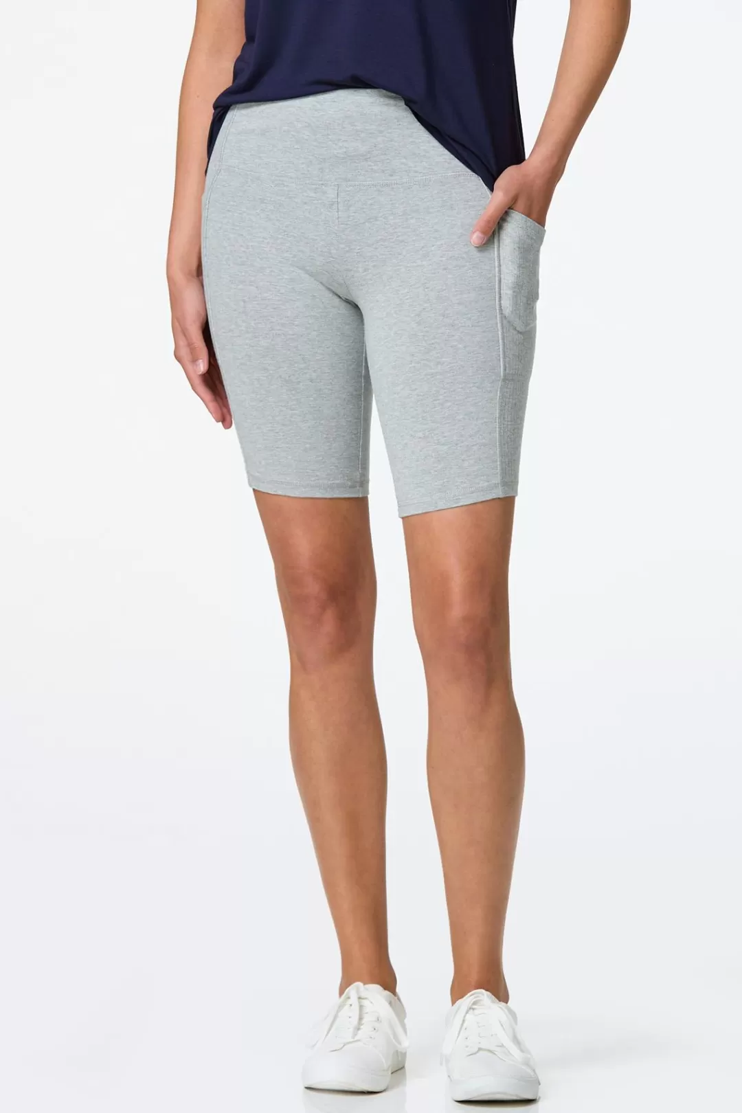 Cato Athleisure | Shorts | Gray Bike Shorts