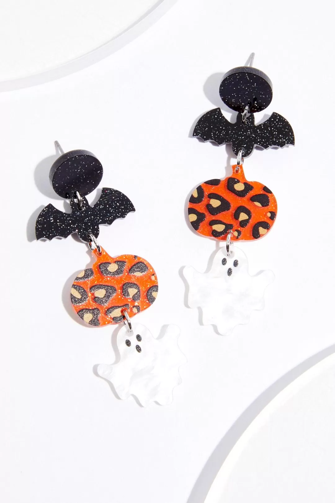 Cato Earrings | Halloween Lucite Earrings