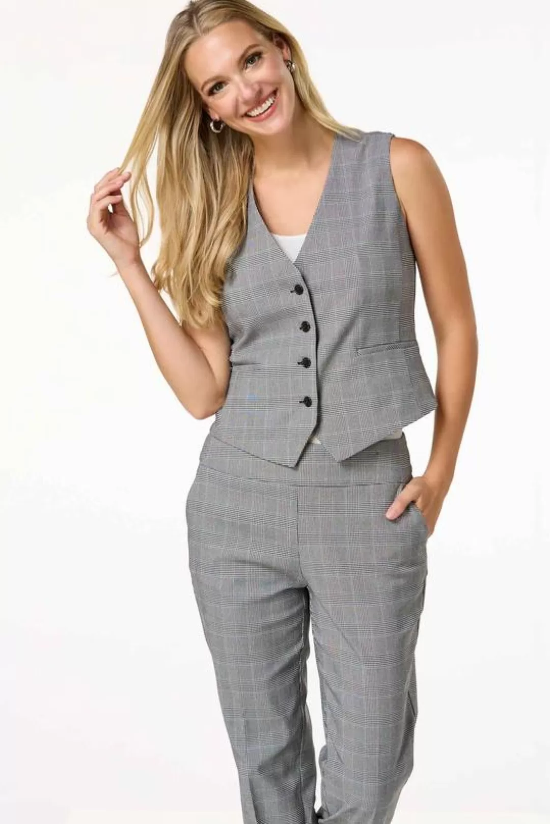 Cato Suiting | Jackets & Vests | Houndstooth Vest