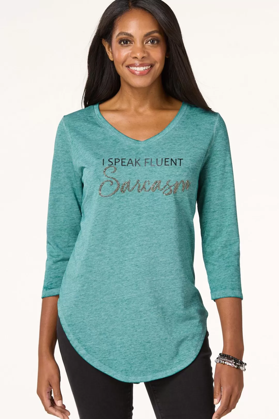 Cato Tops | I Speak Fluent Sarcasm Top