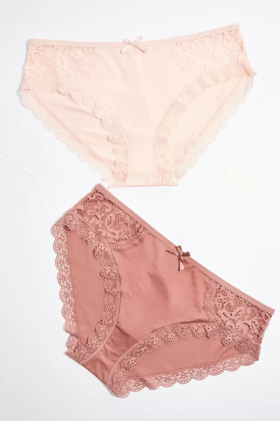 Cato Intimates | Lace Trim Panty Set