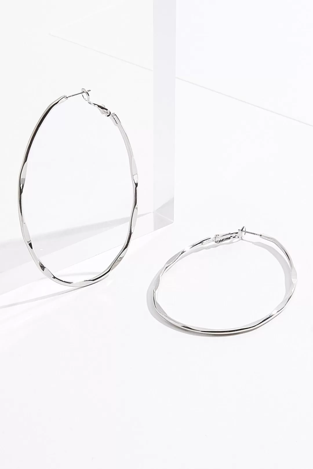 Cato Earrings | Large Cutout Oval Earrings