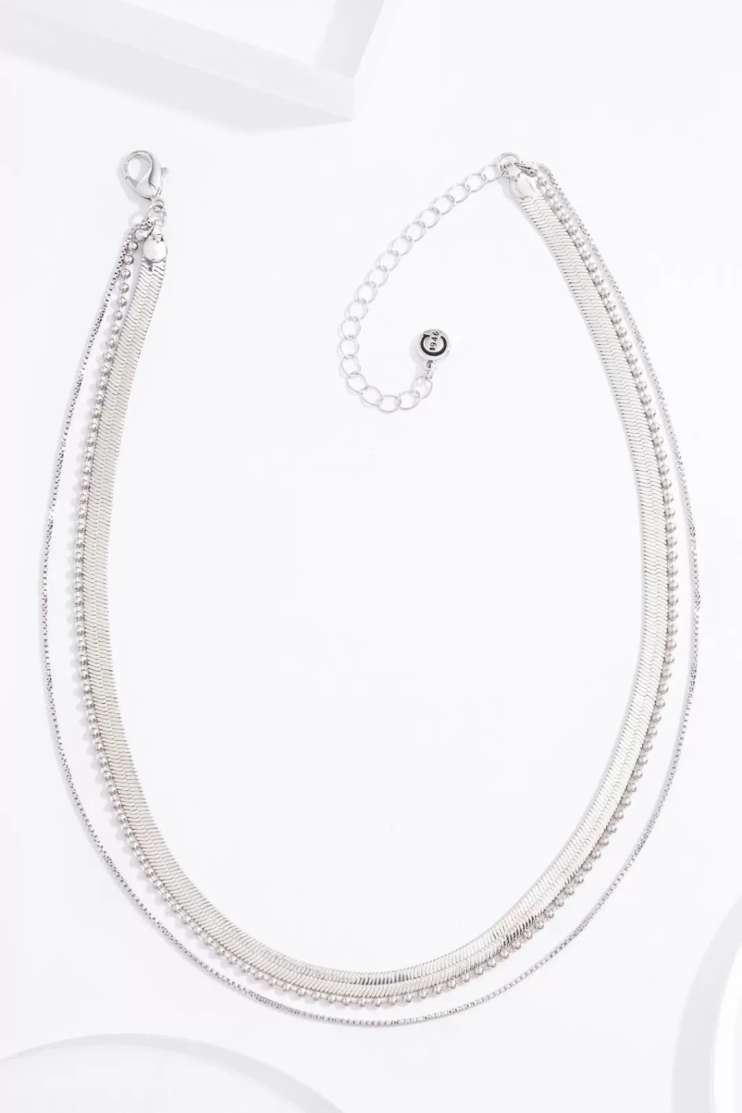 Cato Necklaces | Layered Snake Chain Short Necklace