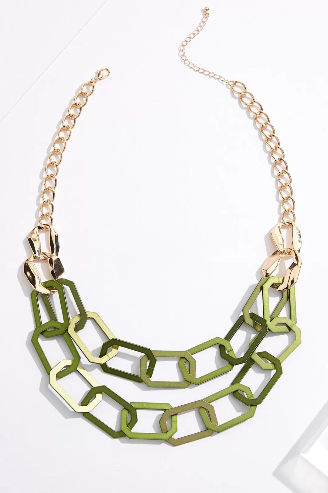 Cato Necklaces | Linked Layer Short Necklace