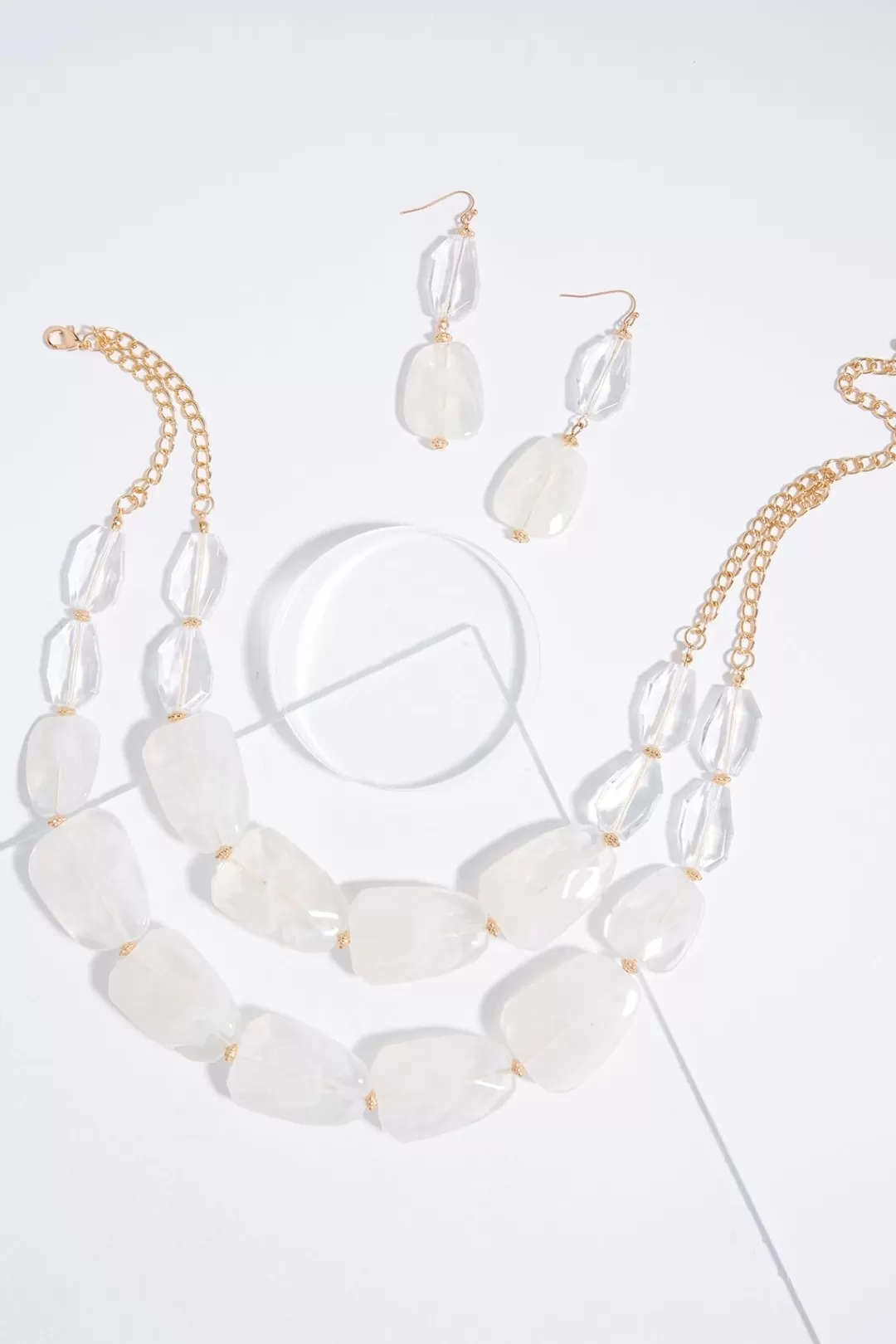 Cato Necklaces | Sets | Lucite Layered Necklace Set