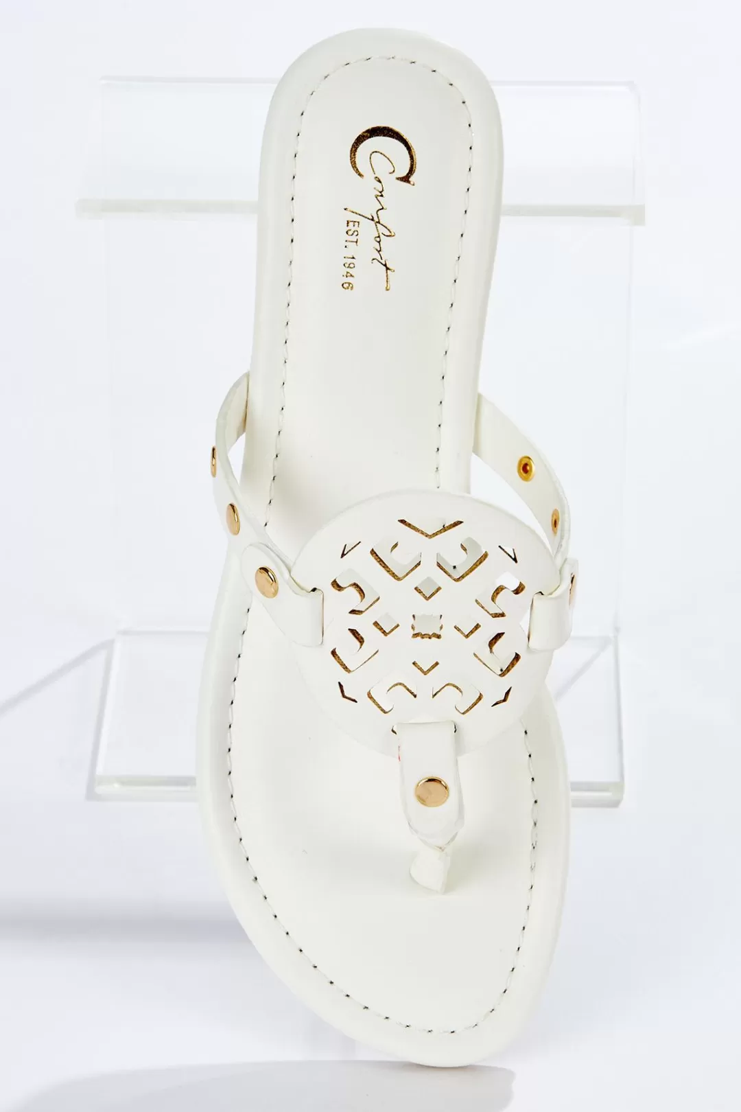 Cato Sandals | Medallion Sandals