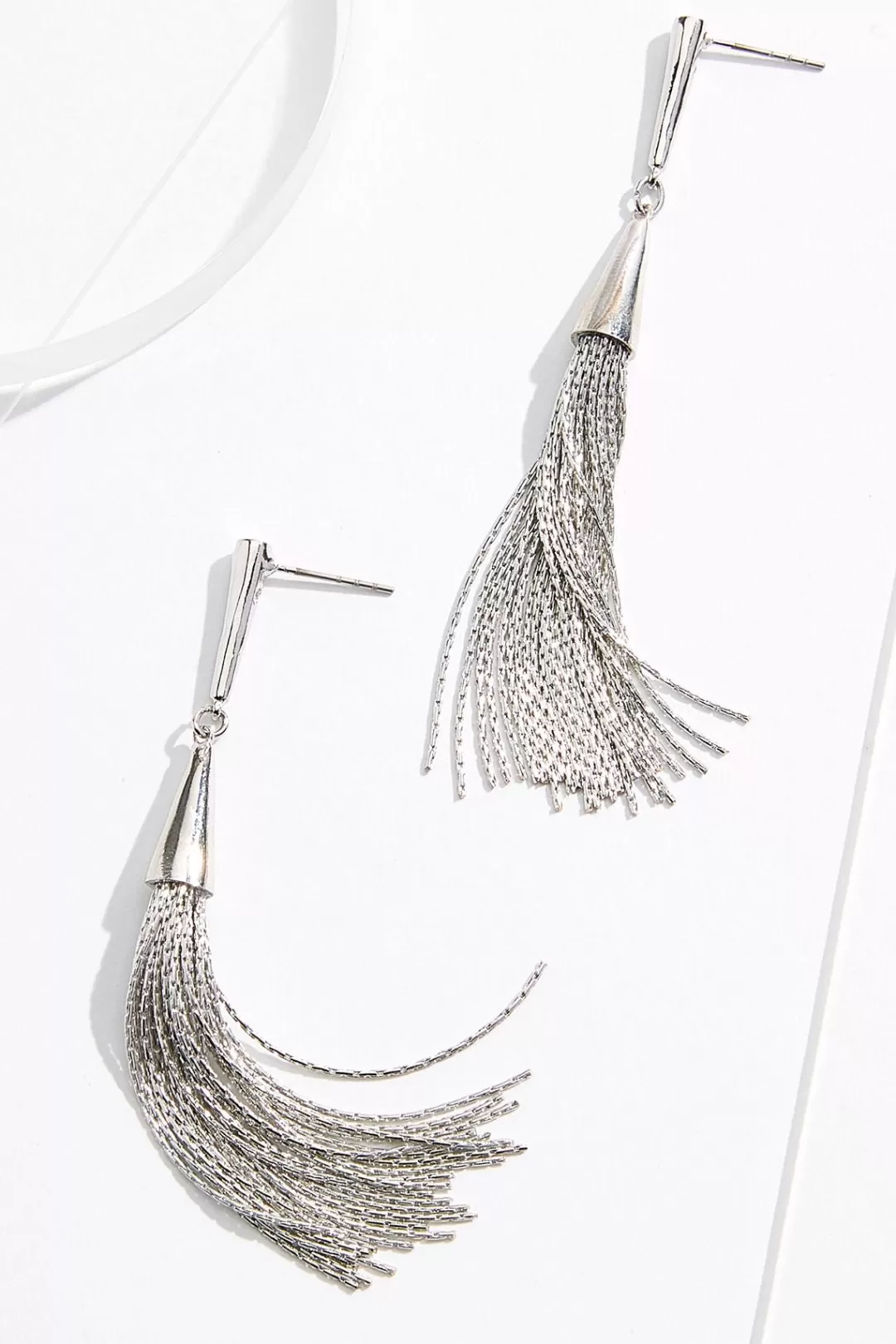 Cato Earrings | Mesh Tassel Earrings