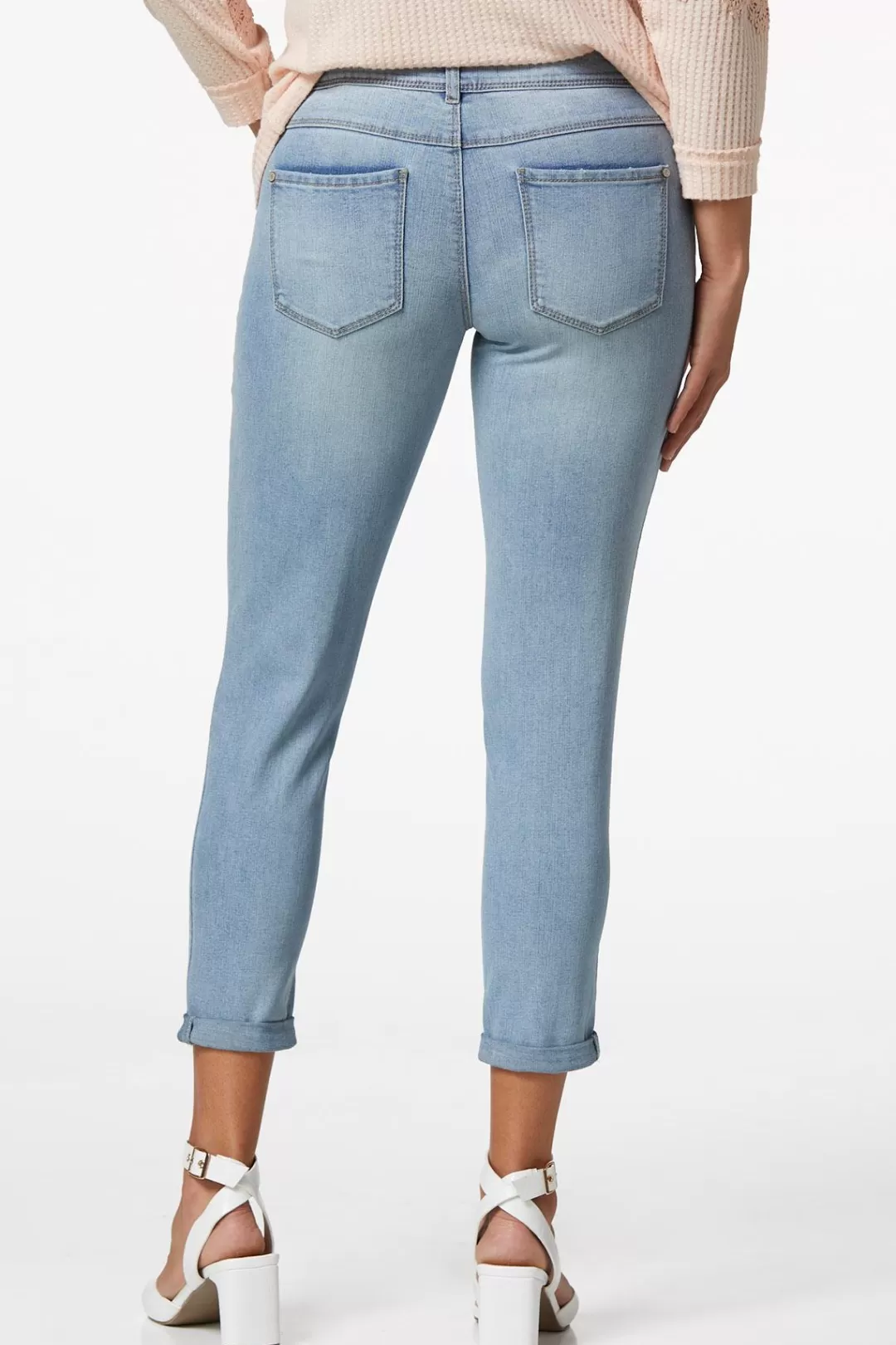 Cato Jeans | Mid Rise Girlfriend Jeans