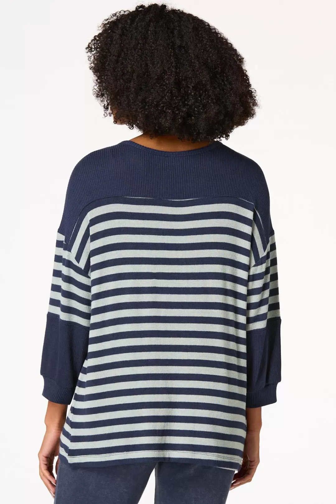 Cato Athleisure | Tops | Mix Stripe Tunic