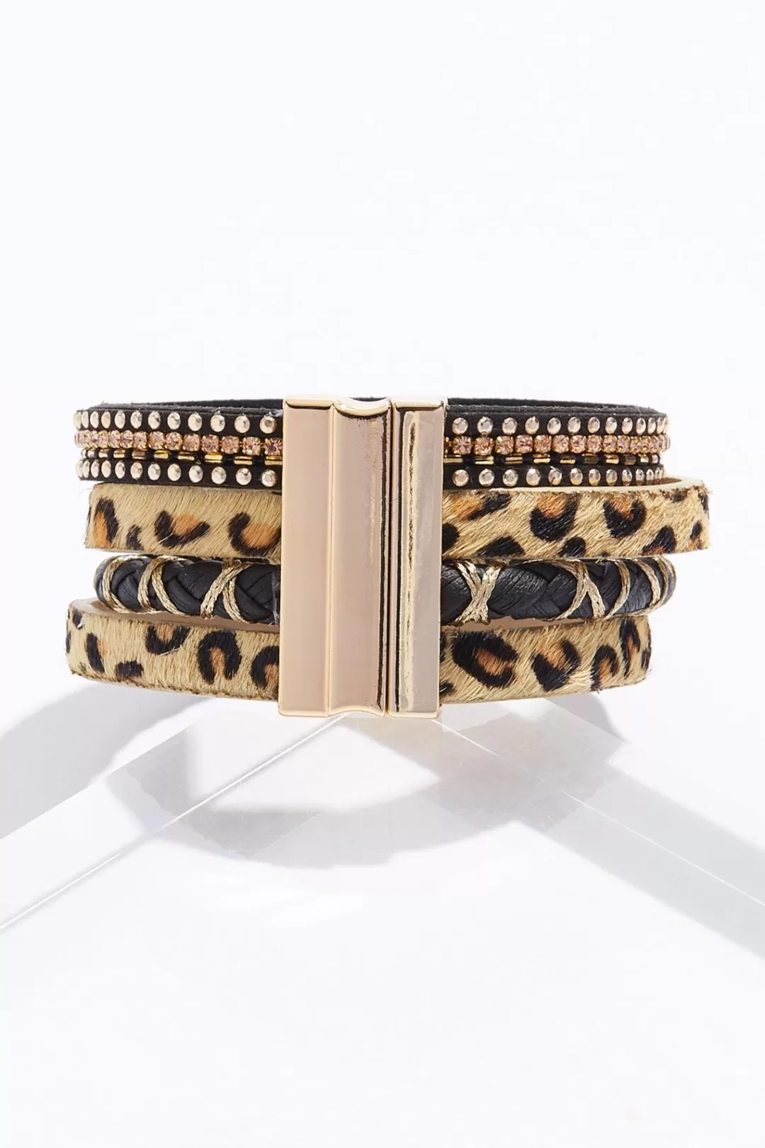 Cato Bracelets | Mixed Media Magnetic Bracelet