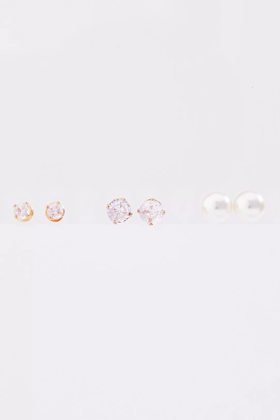 Cato Social Occasion | Sets | Mixed Style Pearl And Rhinestone Earrings