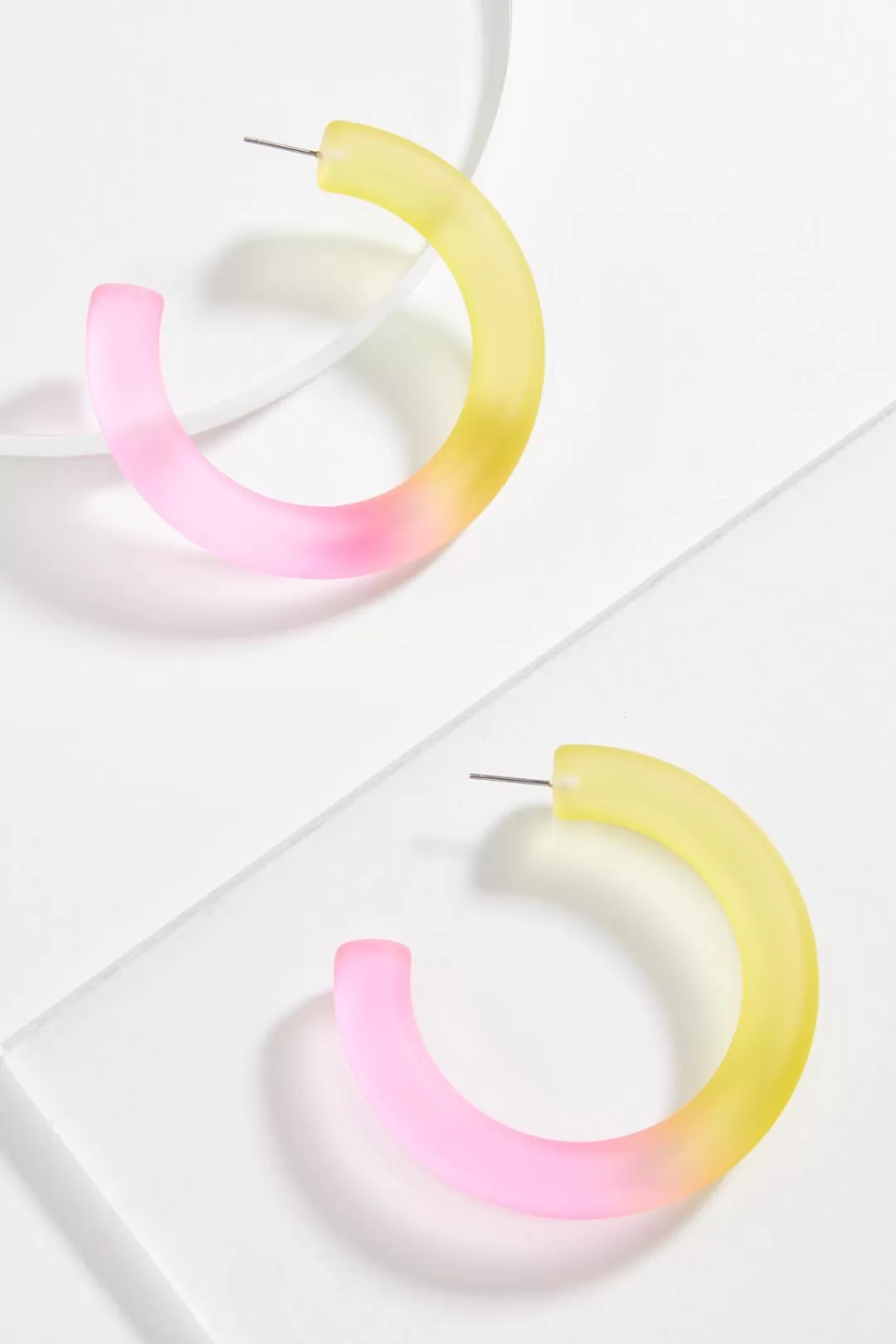 Cato Earrings | Ombre Hoop Earrings