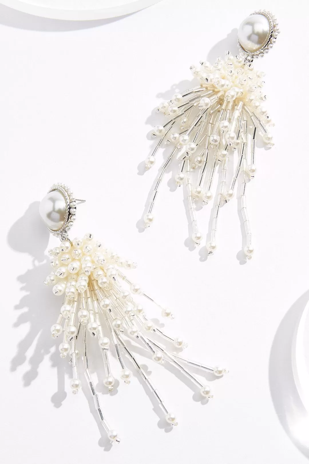 Cato Social Occasion | Earrings | Pearl Beaded Cluster Earrings