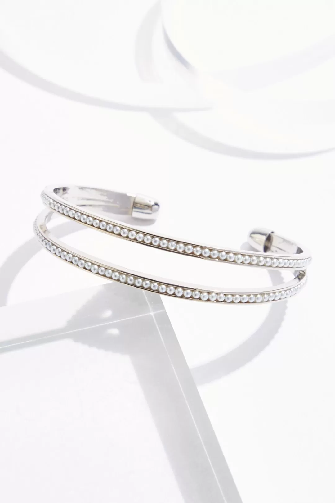 Cato Bracelets | Pearl Cuff Bracelet