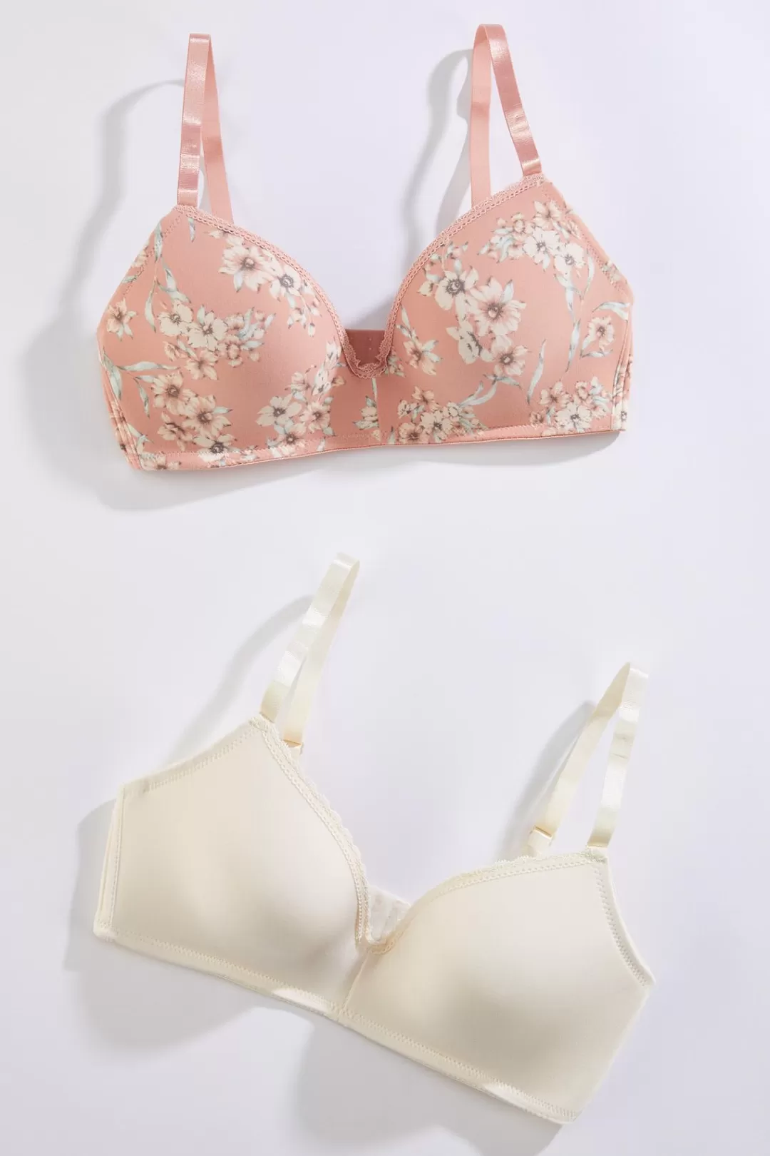 Cato Intimates | Floral Wire- Free Bra Set