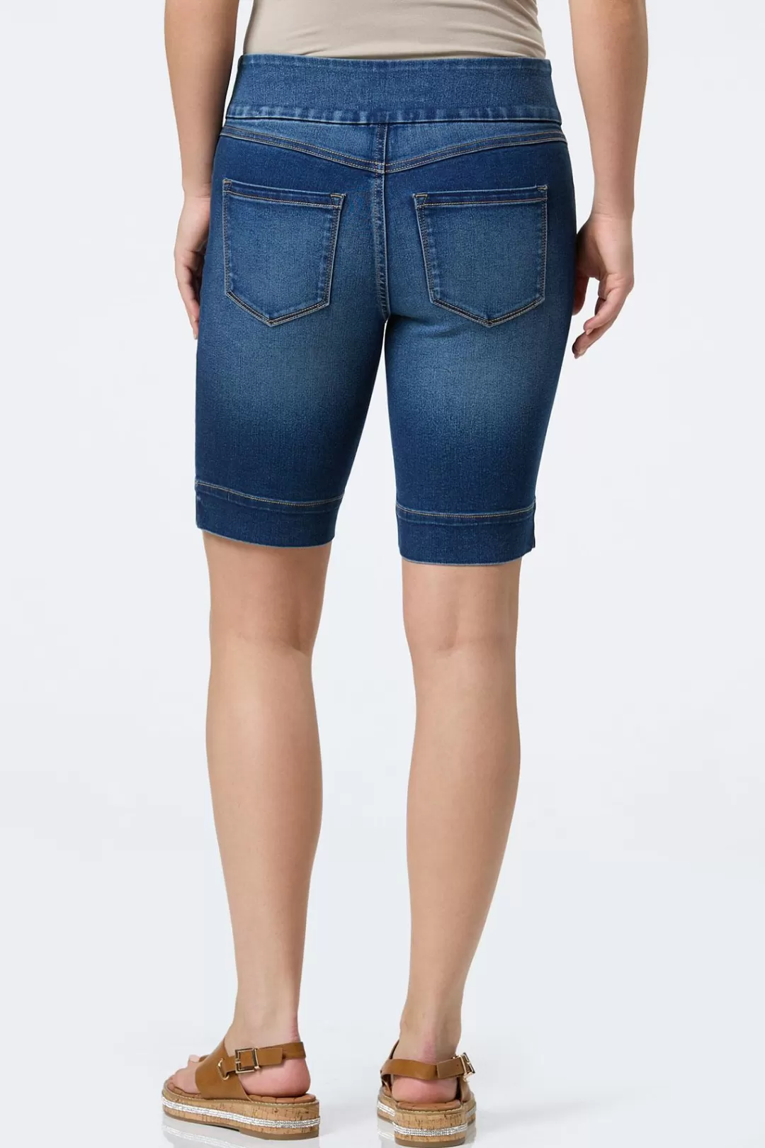 Cato Shorts | Jeans | Pull- On Denim Shorts