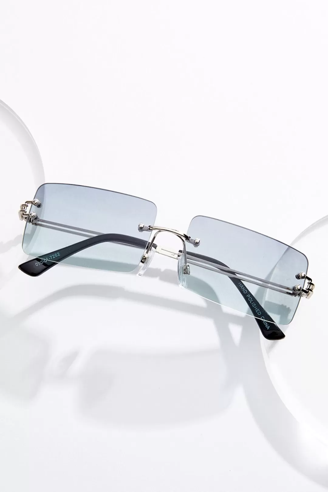 Cato Sunglasses | Rectangle Rimless Sunglasses