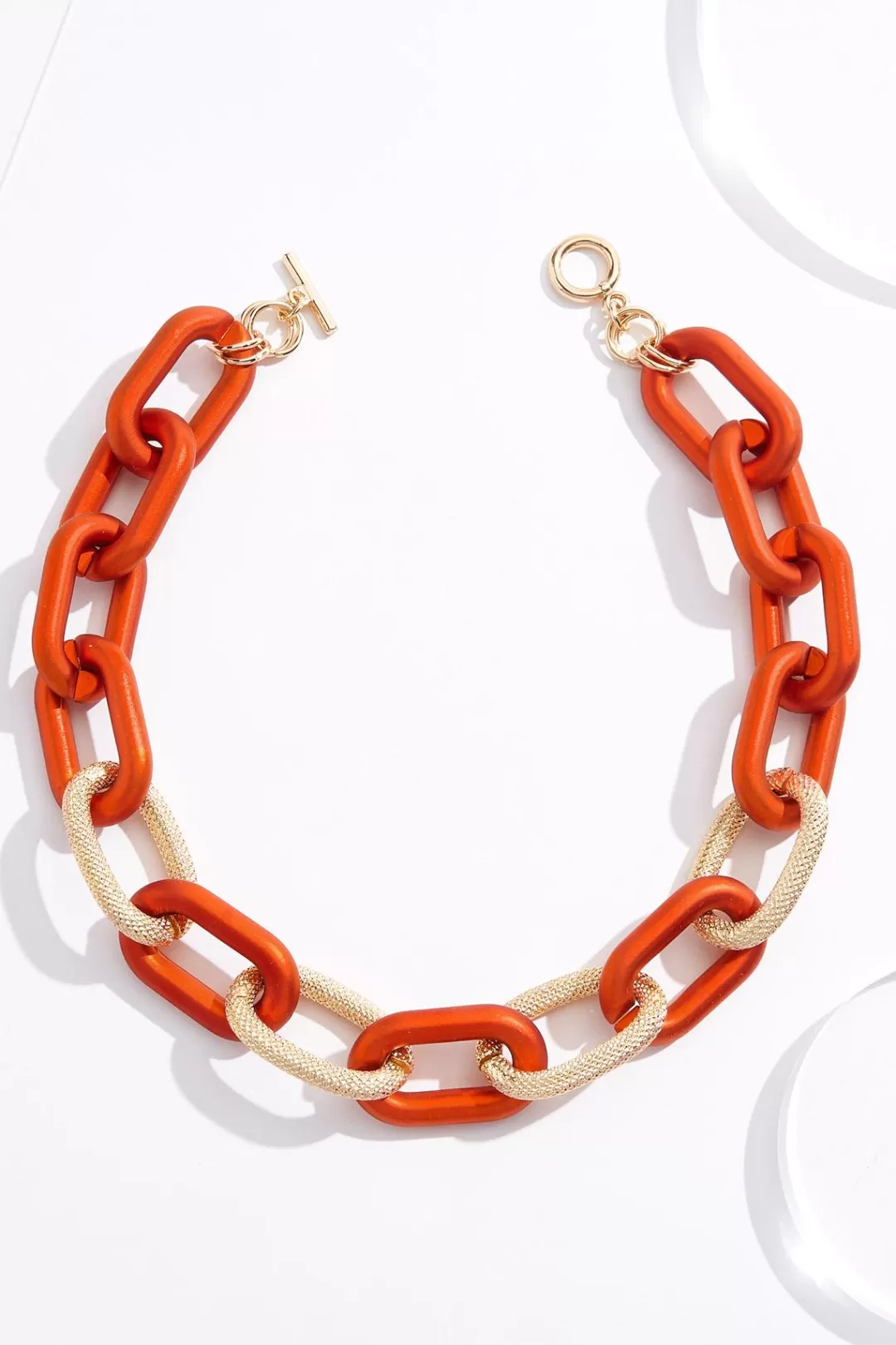 Cato Necklaces | Rubber Link Necklace