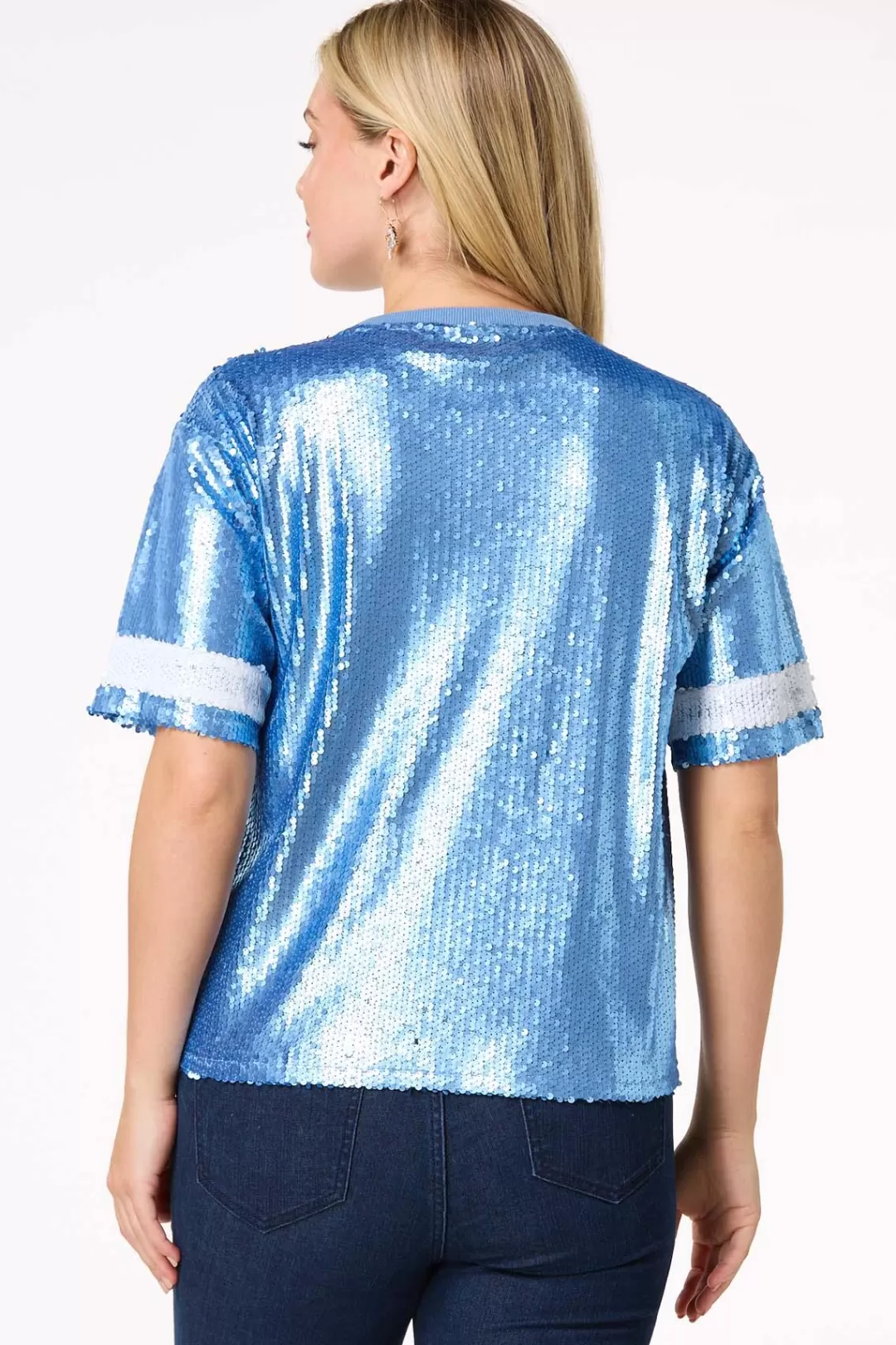 Cato Tops | Sequin Game Day Top