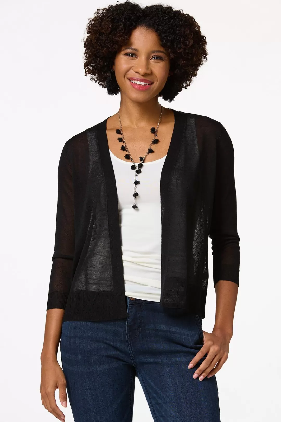 Cato Sweaters | Sheer Cardigan