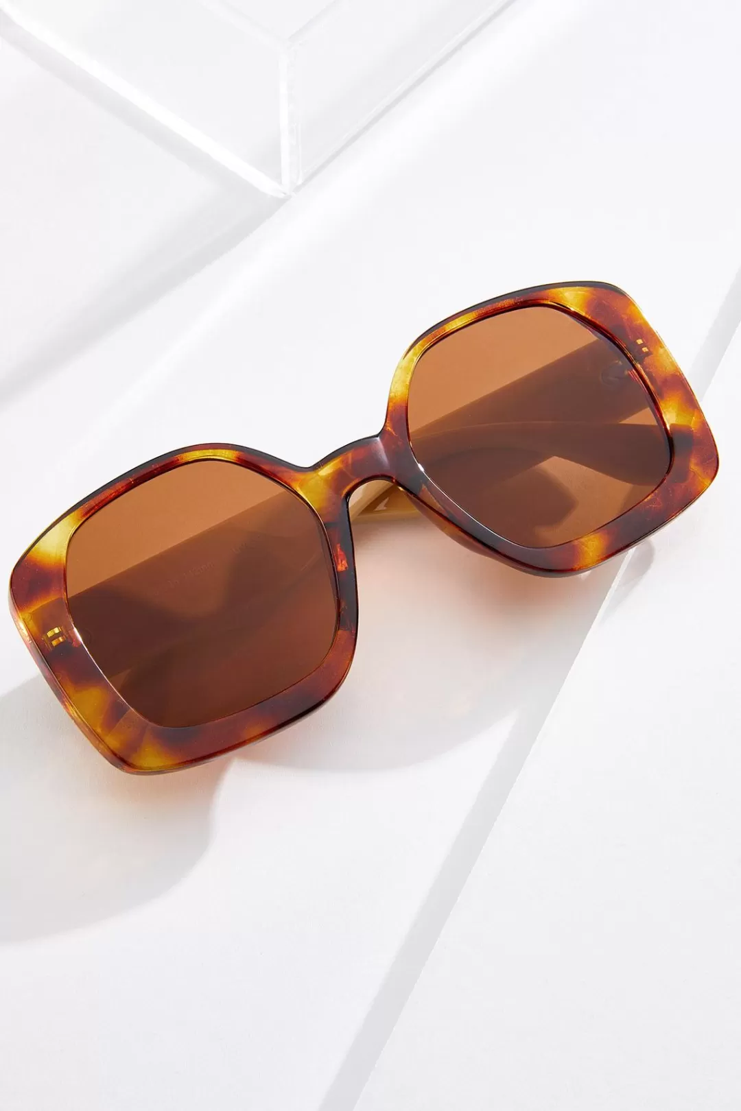 Cato Sunglasses | Square Tort Oversized Sunglasses