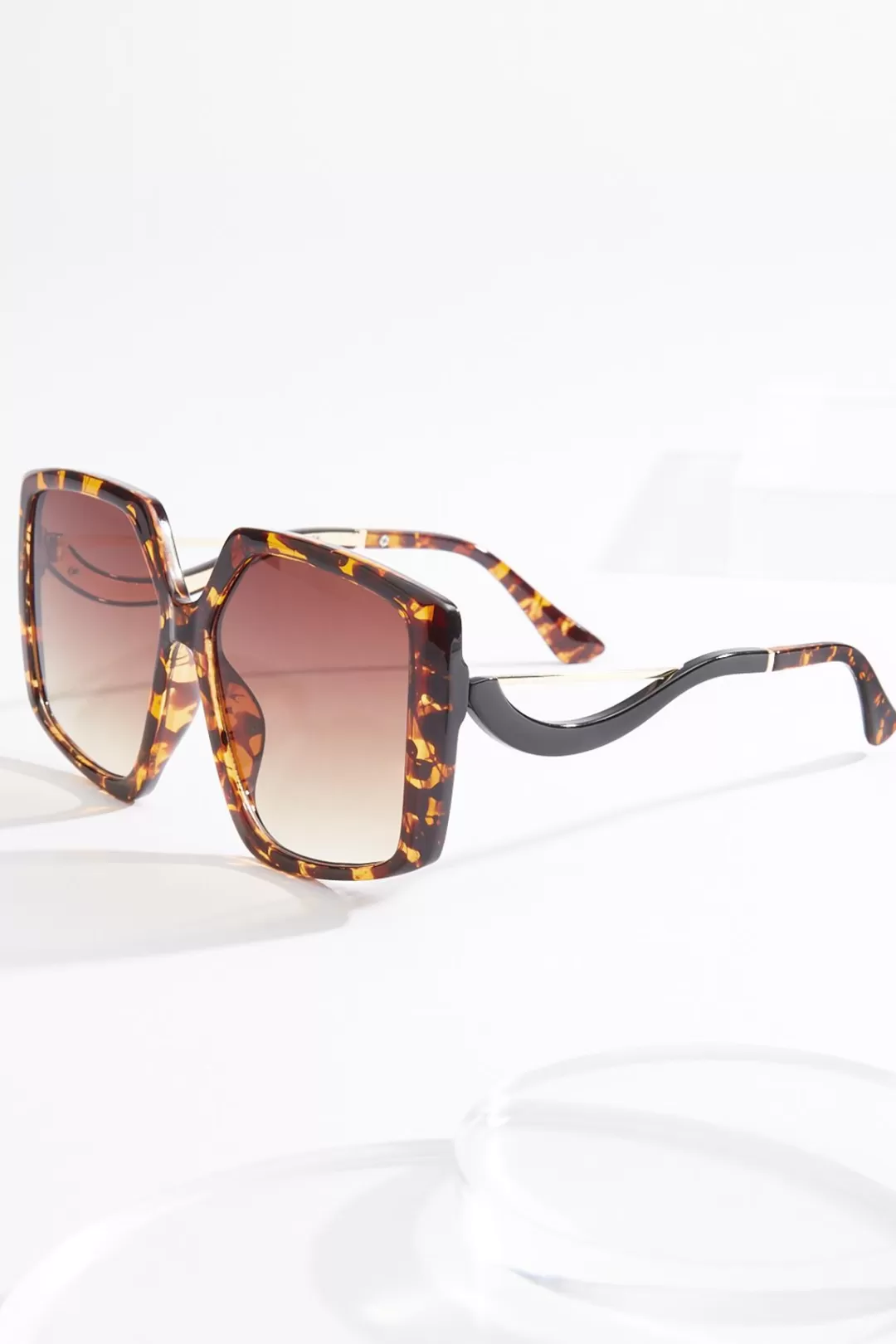 Cato Sunglasses | Square Tortoise Sunglasses