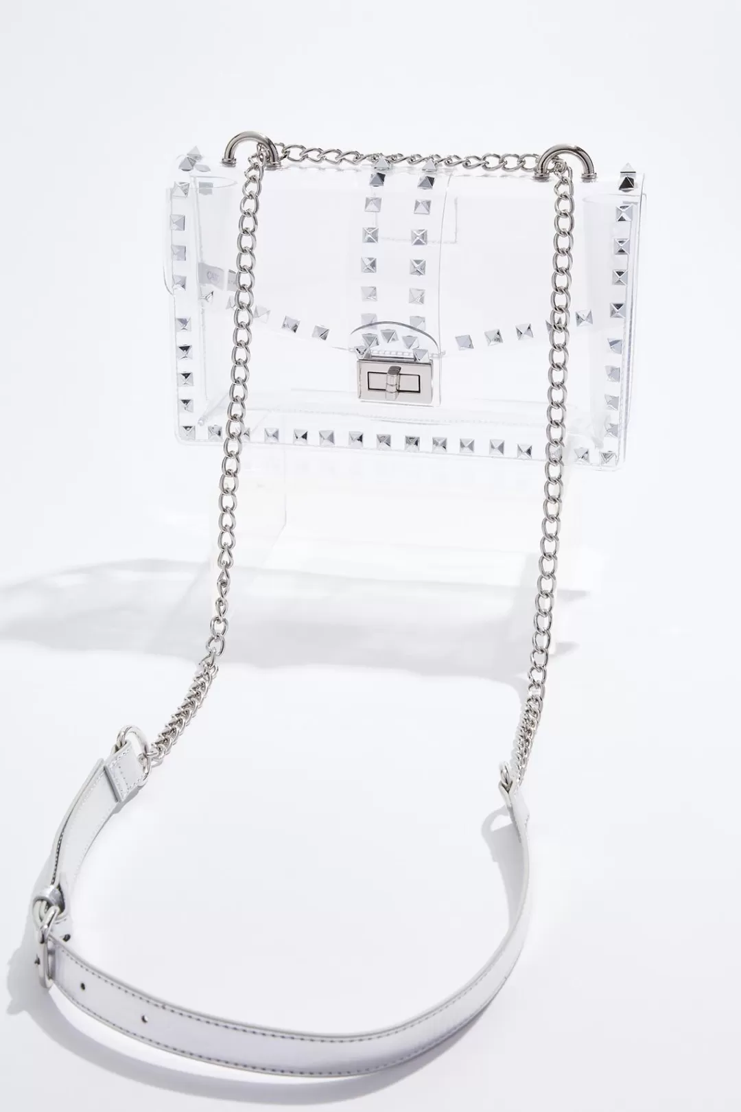 Cato Handbags | Stud Lucite Crossbody