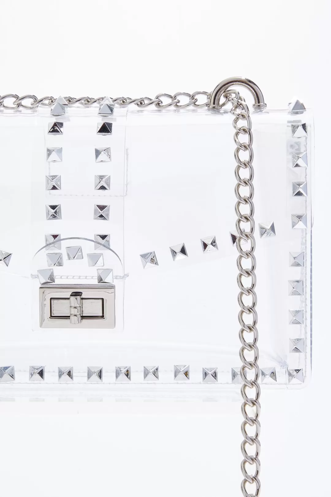 Cato Handbags | Stud Lucite Crossbody