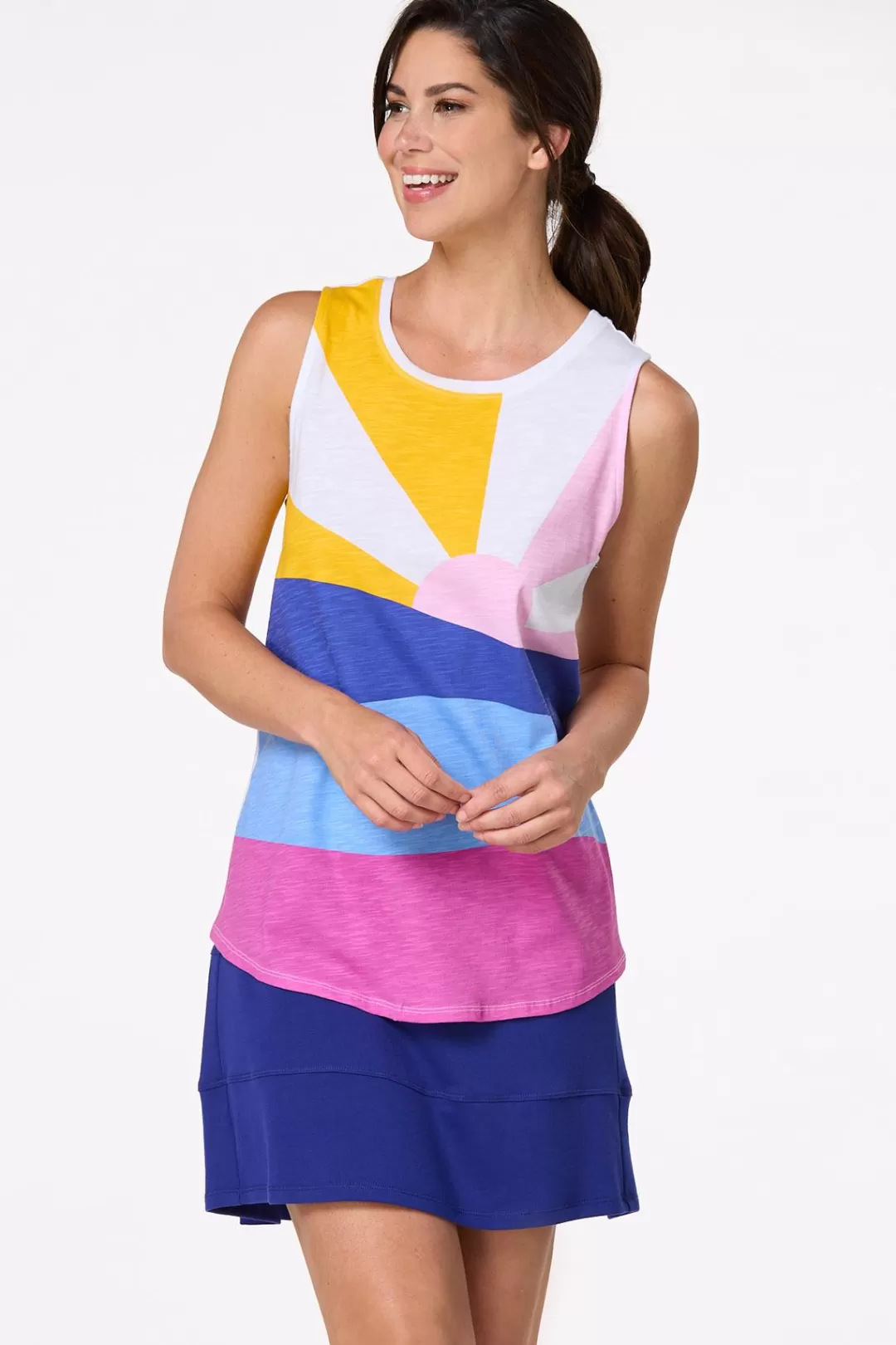 Cato Athleisure | Tops | Sunburst Tank