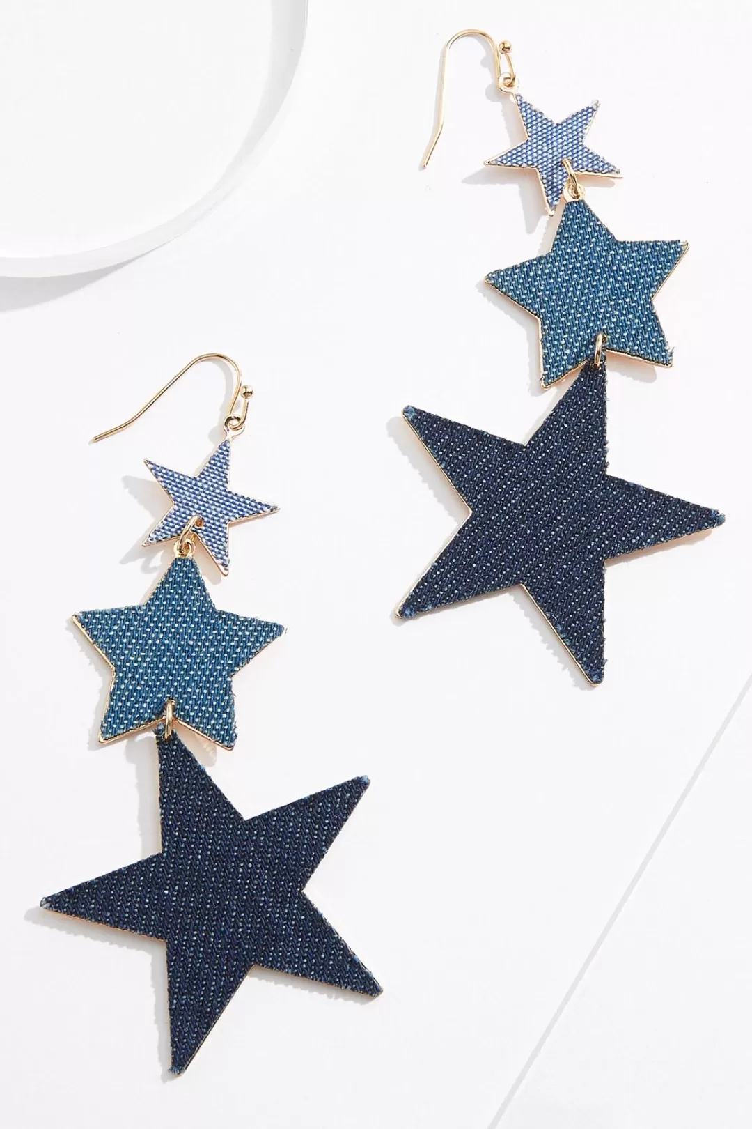 Cato Earrings | Tiered Star Earrings